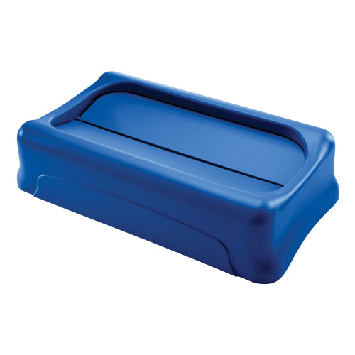 Capac containere Slim Jim 60 L/87 L, Rubbermaid, gri albastru 