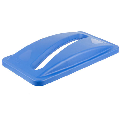Capac deseuri hartie pentru containere Slim Jim 60 L/87 L, albastru, Rubbermaid