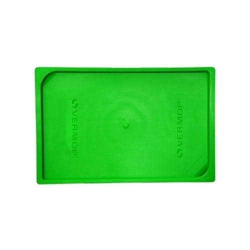 Capac etansabil (cutii 5 L/ 15 L/ 35 L) pentru carucioare curatenie/hoteliere Equipe, Vermop, antracit verde 