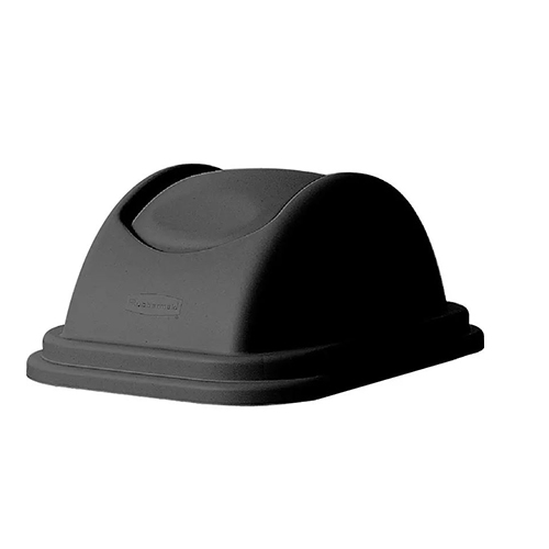 Capac cos de gunoi rectangular 26.6 L, negru, Rubbermaid