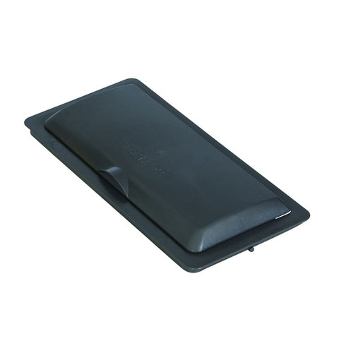 Capac galeata rectangulara 8 L, Vermop, antracit