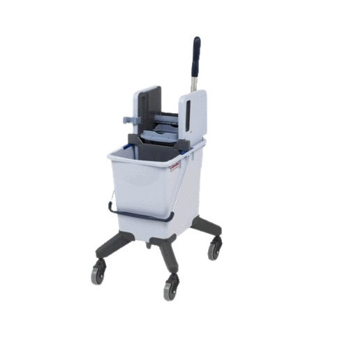 Galeata cu storcator 25 l, gri/antracit, Vileda Professional