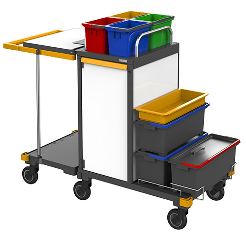 Carucior curatenie Equipe Base Plus II, Vermop