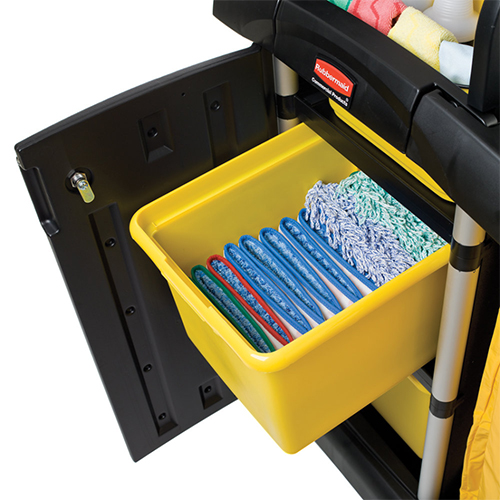 Carucior curatenie Hygen, negru, Rubbermaid