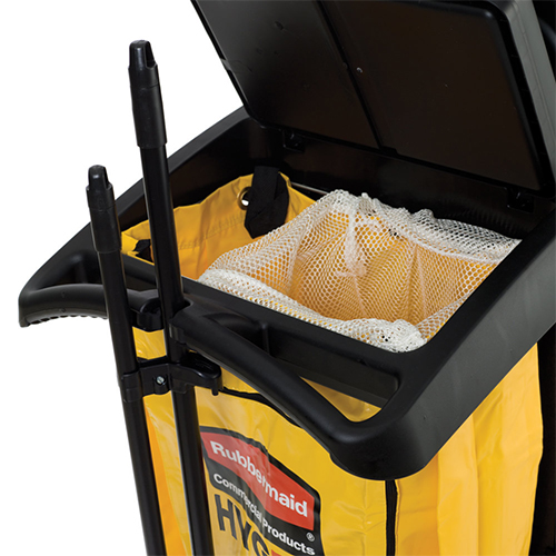 Carucior curatenie Hygen, negru, Rubbermaid