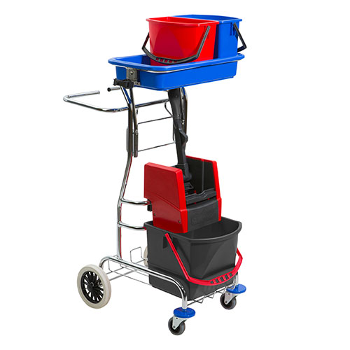 Carucior curatenie Varietta, cromat, Vermop