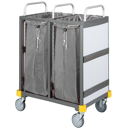 Carucior hotelier Equipe Laundry 2 x 120 L, Vermop