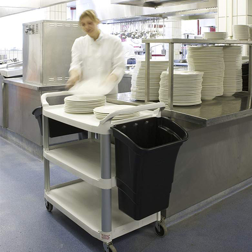 Carucior pentru servire Utility 90.7 kg, Rubbermaid