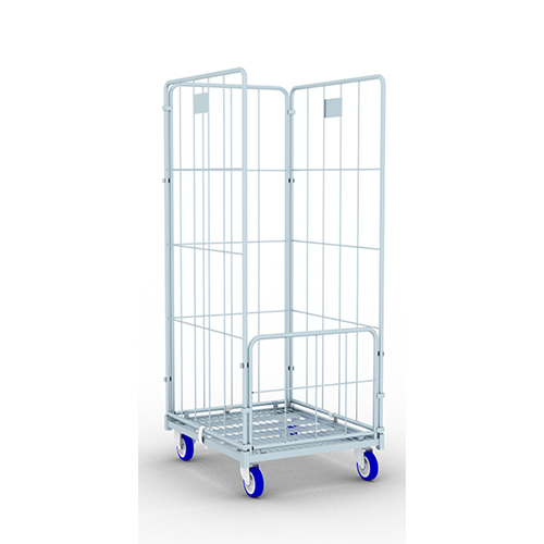 Carucior transport lenjerie pentru spalatorie textila cu 3 laturi T20, Picchi