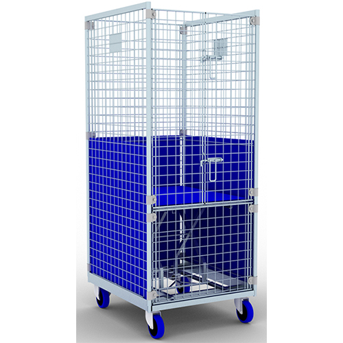 Carucior transport lenjerie cu podea pliabila + fereastra T25, Picchi