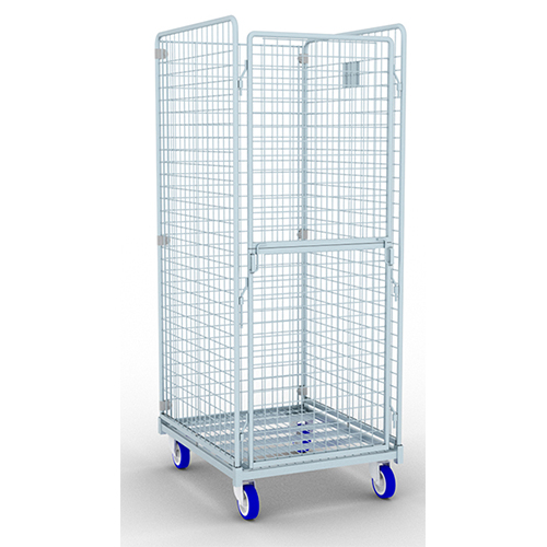 Carucior transport lenjerie cu 4 laturi, 700 x 800 x 1800 mm T20, Picchi
