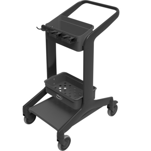 Statie mobila de igienizare HyGo, 780 mm, Vikan negru 