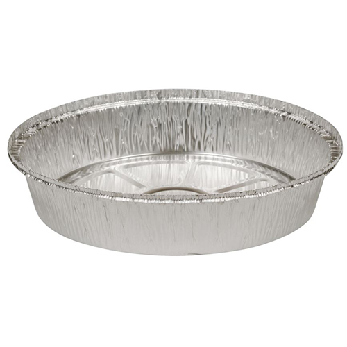 Caserola ovala din aluminiu 4cm, Ø23cm, 1300 ml, Abena