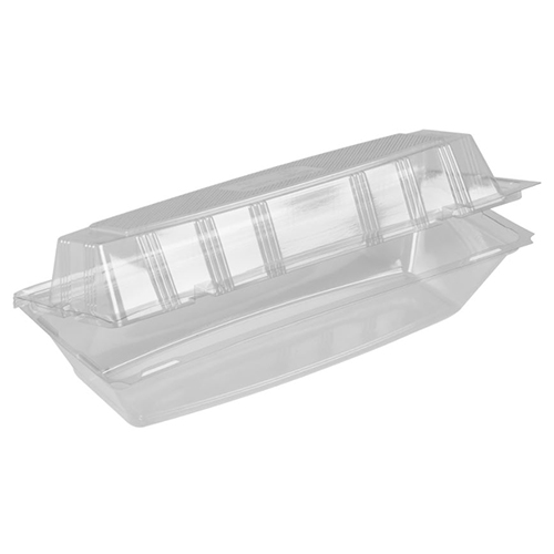 Casoleta rectangulara pentru sandwich RPET 26 x 10 x 7.5cm, Abena