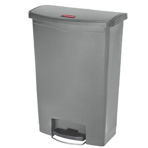 Container Slim Jim Step-On/Front Step 30 L, Rubbermaid gri 
