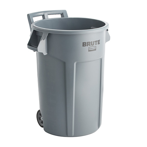 Container Brute cu roti de transport 166.5 L, gri, Rubbermaid