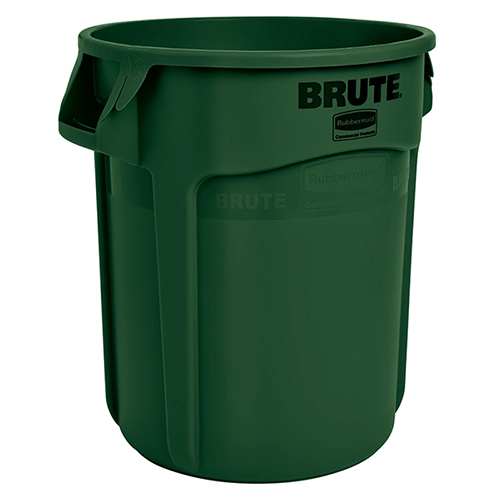 Container Brute cu canale de ventilare 121 L, verde, Rubbermaid