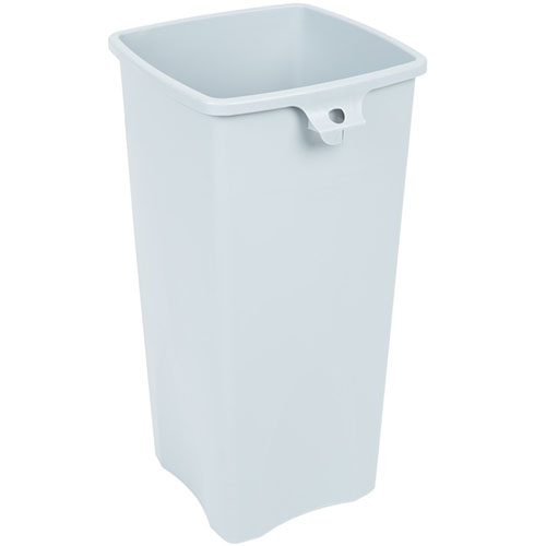 Container colectare deseuri Untouchable 87 L, Rubbermaid, negru gri 