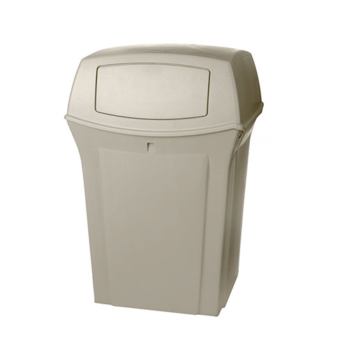 Container Ranger cu trapa superioara 170.3 L, Rubbermaid bej 