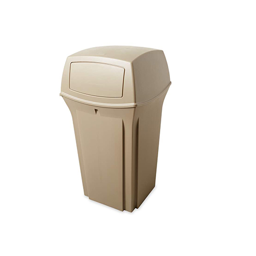 Container Ranger cu trapa superioara 132.5 L, Rubbermaid bej 