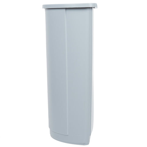 Container semi-rotund 79.5 L, gri, Rubbermaid