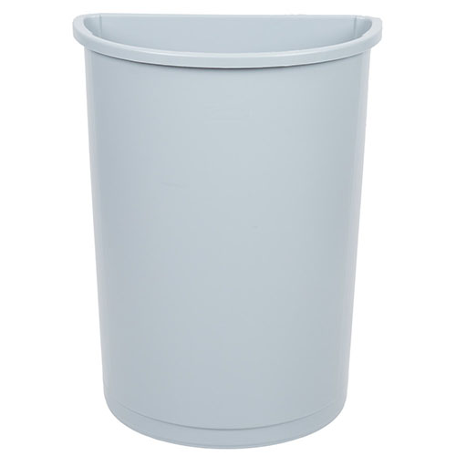 Container semi-rotund 79.5 L, gri, Rubbermaid