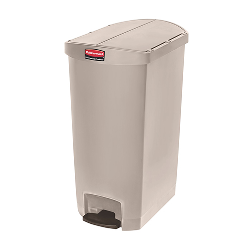 Container Slim Jim Step-On/End Step 68 L, bej, Rubbermaid