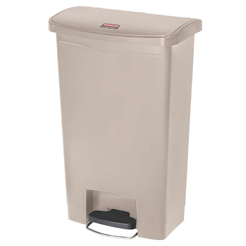 Container Slim Jim Step-On/Front Step 50 L, Rubbermaid