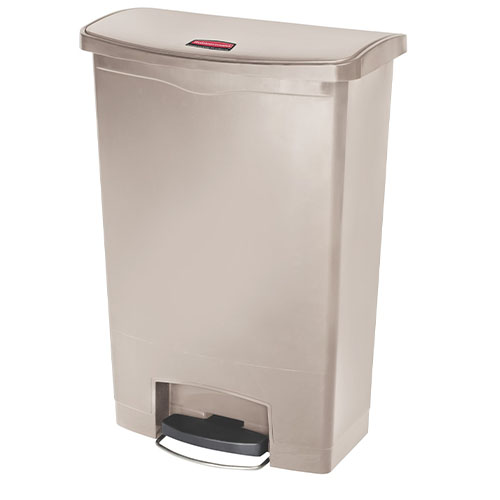 Container Slim Jim Step-On/Front Step 90 L , Rubbermaid