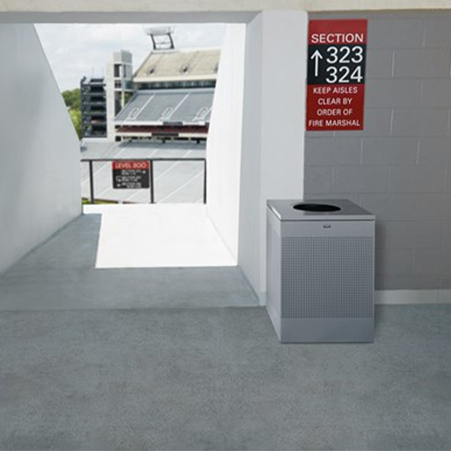 Cos de gunoi Silhoutte 85 L, inox/gri, Rubbermaid
