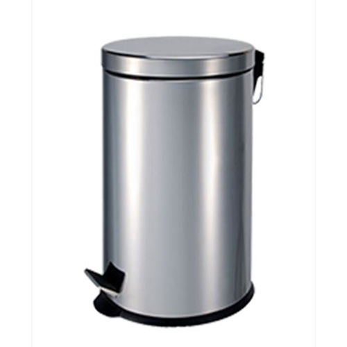 Cos de gunoi cu pedala, inox 304, 12L Losdi, lucios