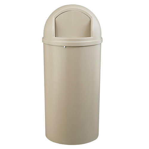 Cos gunoi Marshal 94.6 L, Rubbermaid bej 