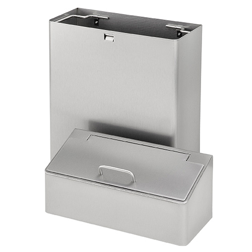Cos de gunoi din inox SanTRAL HBU 10 E AFP 10 L - OpHardt