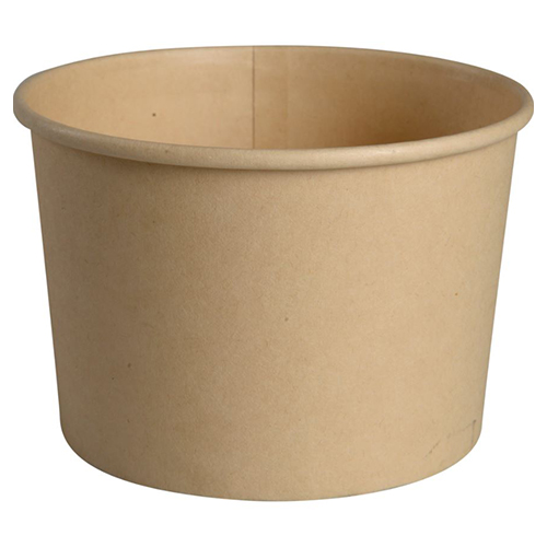 Cupa pentru inghetata biodegradabila 6cm, Ø9cm, 250 ml, Abena