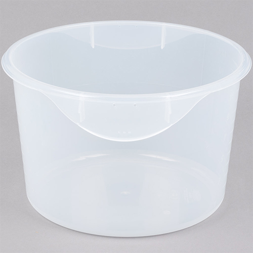 Cutie depozitare alimente rotunda 5.7 L, transparenta, Rubbermaid