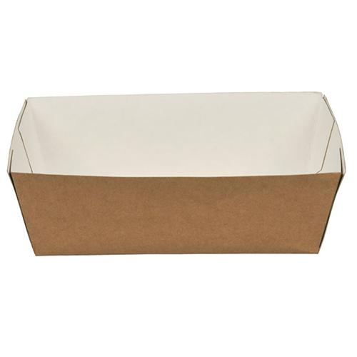 Cutie take away kraft biodegradabilla 12 x 6 x 3.7 cm, Abena