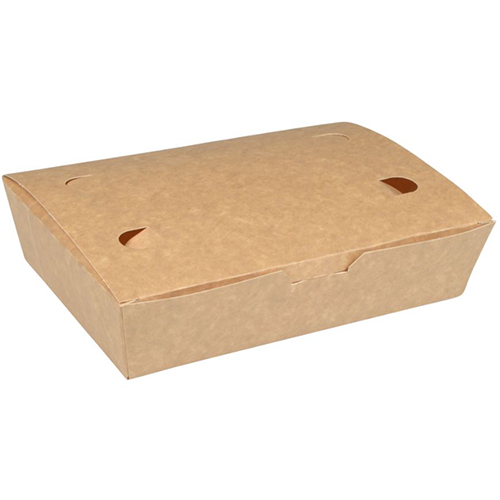 Cutie take away kraft biodegradabilla 20 x 14 x 5 cm, Abena