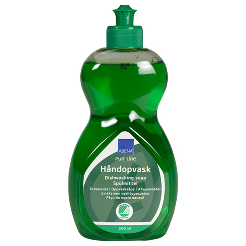 Detergent de vase manual Puri-Line flacon 500 ml, Abena