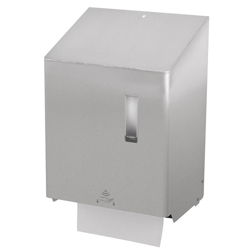 Dispenser SanTRAL prosoape maini rola autocut, cu senzor, gri - OpHardt