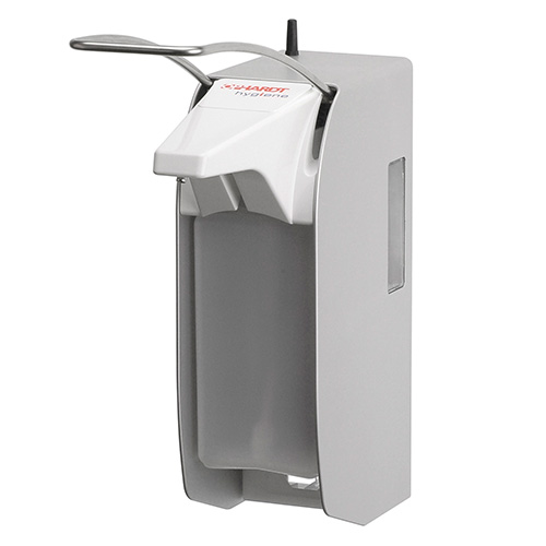 Dispenser sapun lichid / dezinfectant IMS e-pro TLS A/24 cu levier lung, 1000 ml, aluminiu - OpHardt