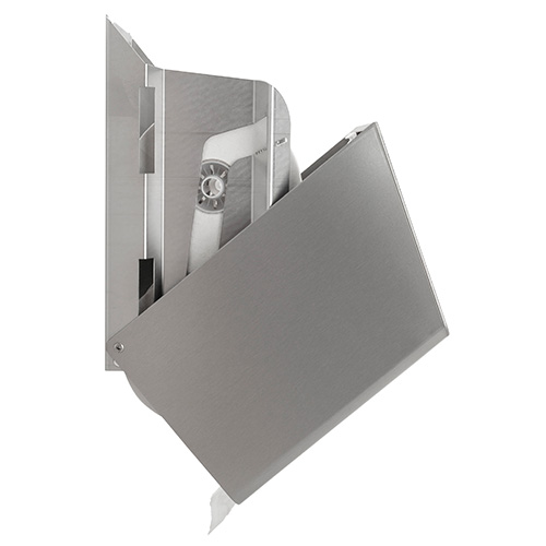 Dispenser hartie igienica rola compacta SanTRAL SRU 2 E AFP, inox - OpHardt