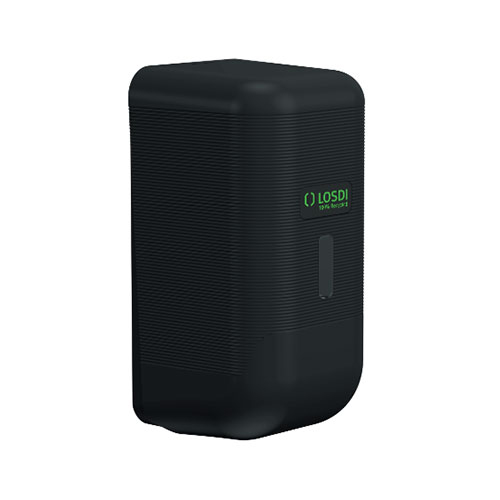 Dispenser sapun lichid 1100 ml, Losdi, alb negru mat 