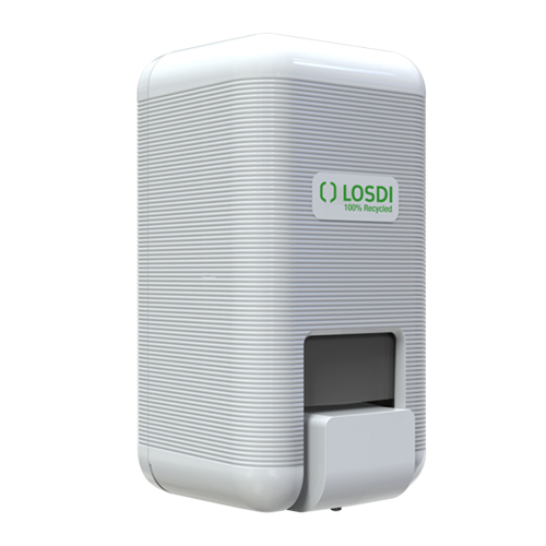 Dispenser sapun lichid / dezinfectant ABS 1000 ml, Losdi, alb