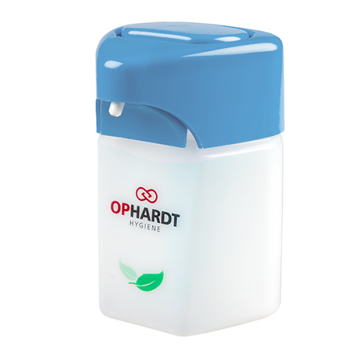 Dispenser sapun lichid KP 250 Bio, 250 ml, plastic - OpHardt, albastru