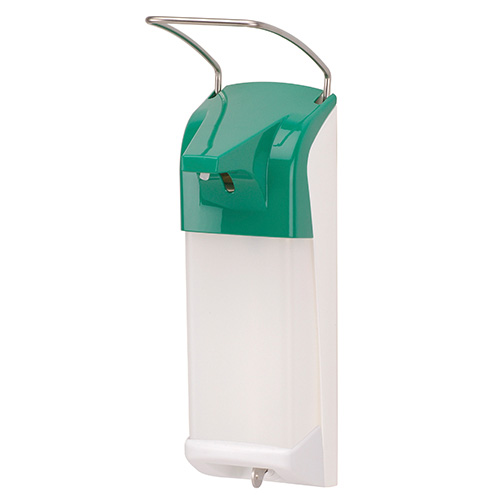 Dispenser sapun lichid / dezinfectant Ingo-Man cu levier, 1000 ml - OpHardt