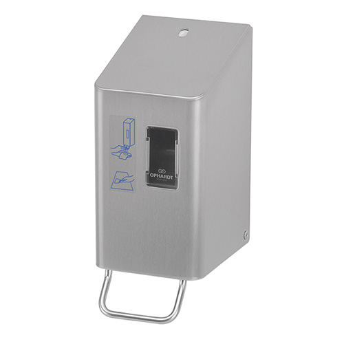 Dispenser spray curatare colaci WC 250 ml TSU 2-2 P/D, inox - OpHardt, gri
