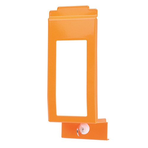 Dispozitiv securizare dispenser ingo-man plus 500 ml VF IMP E P hi-vis, aluminiu - OpHardt, rosu portocaliu 