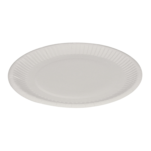 Farfurii biodegradabile din carton Ø18cm, Abena