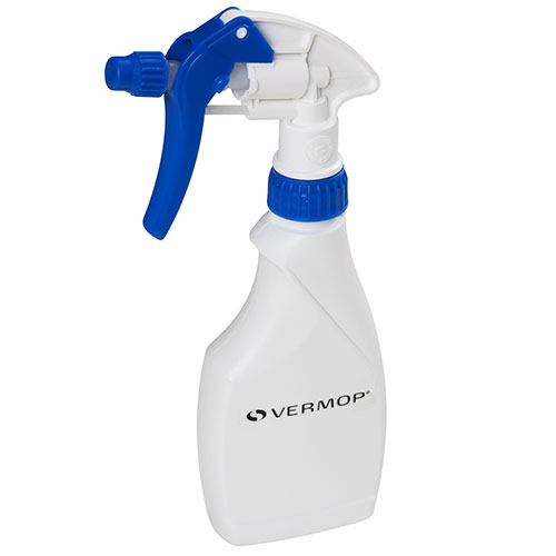 Flacon cu pulverizator 250 ml, Vermop, rosu albastru 