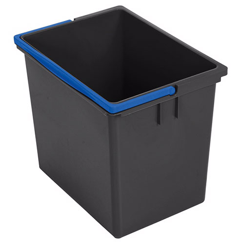 Galeata rectangulara 17 L, Vermop, antracit albastru 